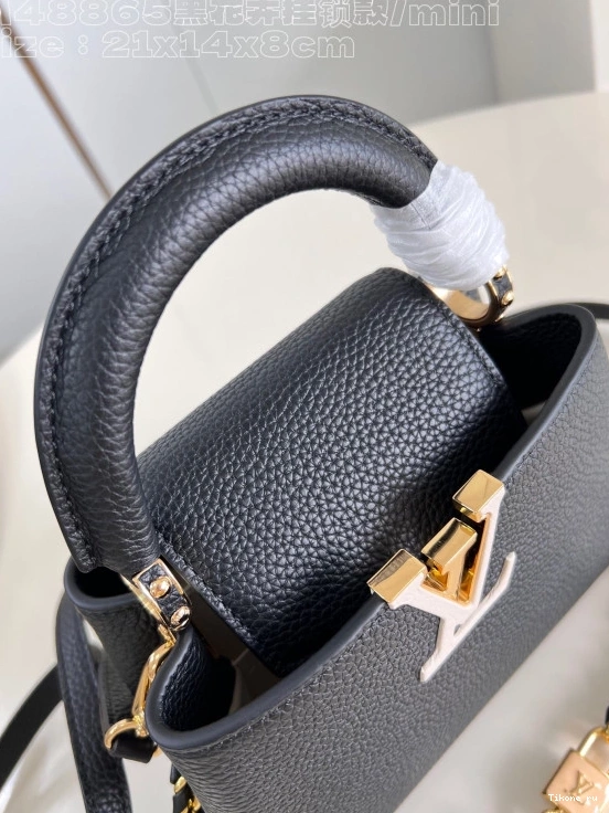 Affordable VUITTON MINI-21*14*8CM CAPUCINES LOUIS 0711